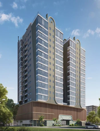 Apartamentos na planta no Symphony Residence na Praia do Mar Grosso em Laguna/SC